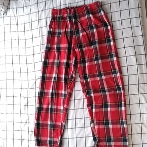Red PJ pants